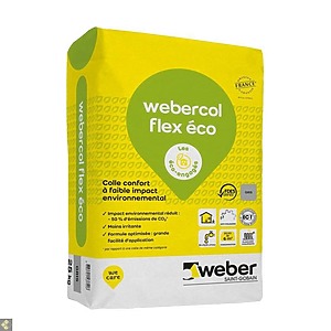 WEBER COL ECO FLEX GRIS C2S1ET 25KG